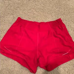 lululemon athletica Red Women's Shorts